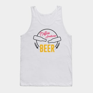 Native American Beer Tank Top